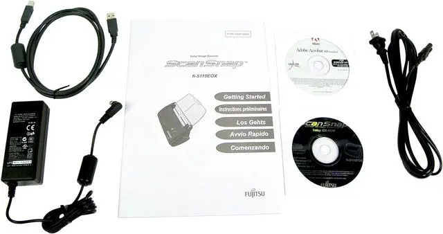 Alt view image 7 of 8 - Fujitsu ScanSnap fi-5110EOX PA03360-B005 CCD 600 x 600 dpi Sheet Fed Scanner