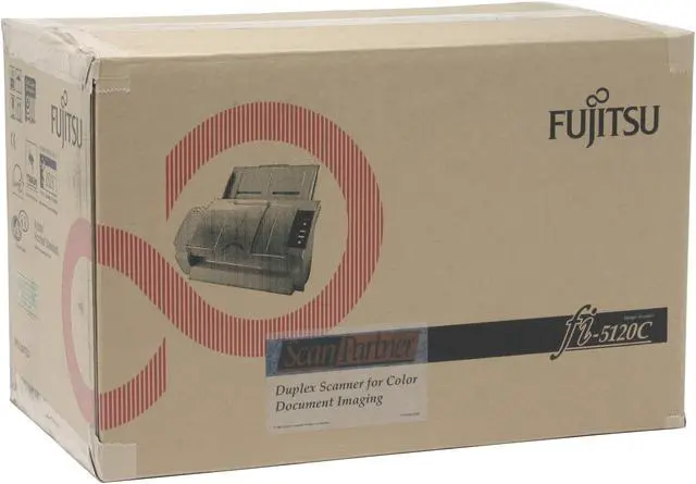 Alt view image 9 of 9 - Fujitsu fi-5120C PA03484-B005 24 bit CCD 600 dpi Duplex Scanner