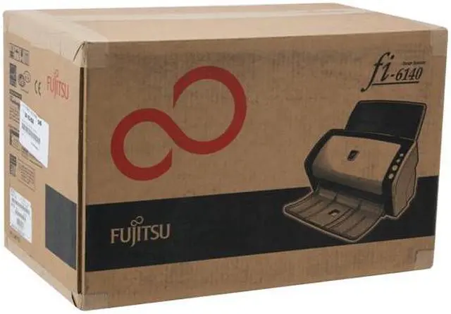 Alt view image 17 of 17 - Fujitsu FI-6140 PA03540-B005 24 bit CCD 600 dpi Duplex Scanner
