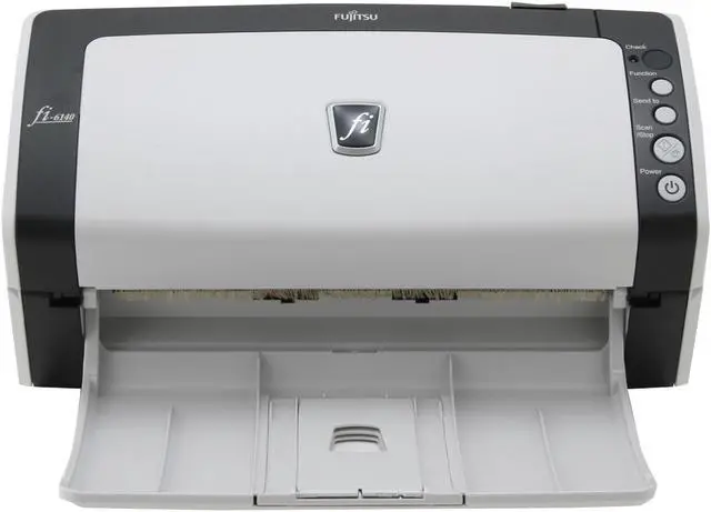 Alt view image 11 of 17 - Fujitsu FI-6140 PA03540-B005 24 bit CCD 600 dpi Duplex Scanner