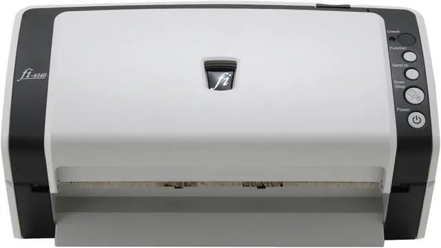 Alt view image 10 of 17 - Fujitsu FI-6140 PA03540-B005 24 bit CCD 600 dpi Duplex Scanner