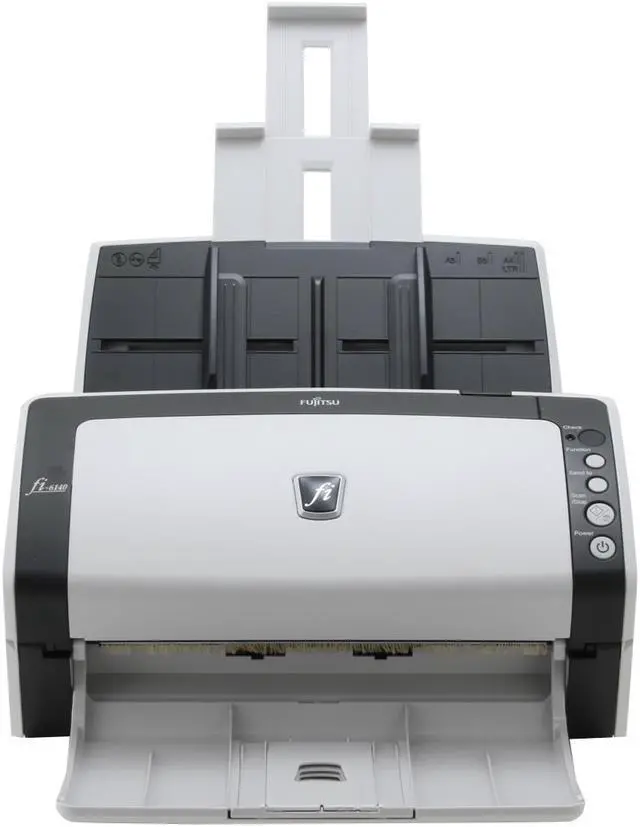 Alt view image 3 of 17 - Fujitsu FI-6140 PA03540-B005 24 bit CCD 600 dpi Duplex Scanner