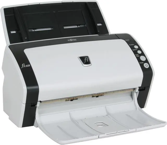Alt view image 3 of 13 - Fujitsu fi-6130 PA03540-B055 24 bit CCD 600 dpi Duplex Scanner