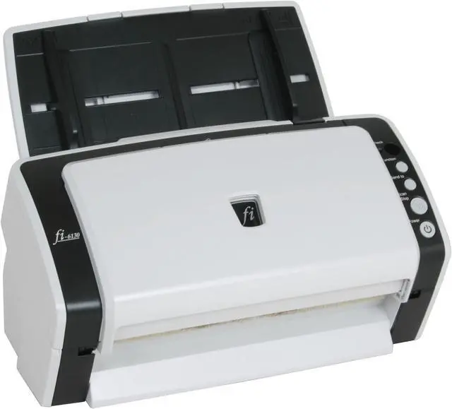 Alt view image 9 of 13 - Fujitsu fi-6130 PA03540-B055 24 bit CCD 600 dpi Duplex Scanner