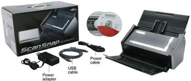 Alt view image 9 of 9 - Fujitsu ScanSnap S1500 PA03586-B002 CCD 600 x 600 dpi Sheet-Fed Duplex Scanner