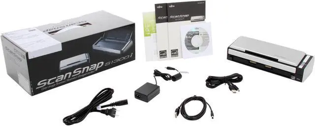 Alt view image 6 of 6 - Fujitsu ScanSnap S1300i (PA03643-B005) Duplex Up to 12 PPM 600 x 600 DPI USB Color Document Scanner