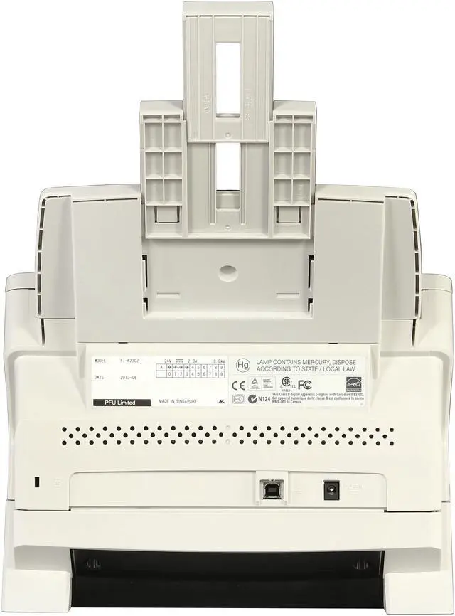 Alt view image 4 of 8 - Fujitsu Fujitsu fi-6230Z(PA03630-B555) CCD 600 x 600 dpi ADF + Flatbed Sheet-Fed Scanner