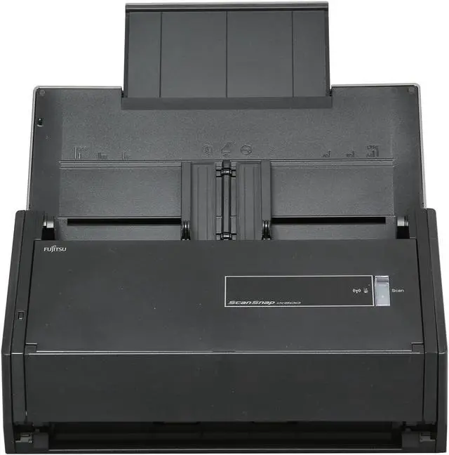 Alt view image 2 of 8 - Fujitsu ScanSnap iX500 (PA03656-B015) Up to 600 x 600 dpi 25 ppm USB Deluxe Bundle Scanner for PC and Mac