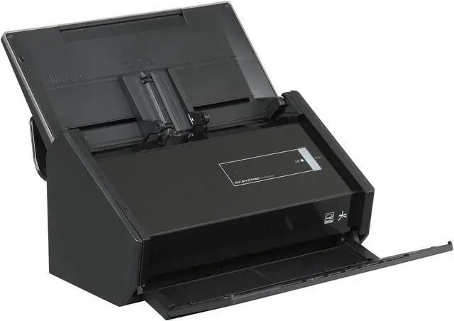 Alt view image 5 of 8 - Fujitsu ScanSnap iX500 (PA03656-B015) Up to 600 x 600 dpi 25 ppm USB Deluxe Bundle Scanner for PC and Mac