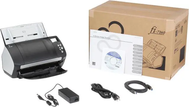 Alt view image 7 of 7 - Fujitsu FI-7160 (PA03670-B055) Duplex Up to 600 DPI USB Color Image Document Scanner