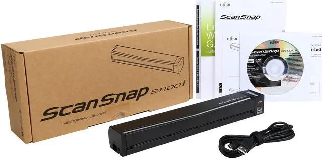 Alt view image 6 of 6 - Fujitsu ScanSnap S1100i (PA03610-B105) 600 dpi x 600 dpi Duplex Sheetfed  Scanner