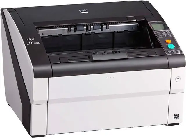 Main image of Ricoh / Fujitsu fi Series fi-7900 (PA03800-B005) 24 bit 2 x Color CCD (1 x front, 1 x back) 600 dpi ADF (Automatic Document Feeder) / Manual Feed, Duplex Image Scanner