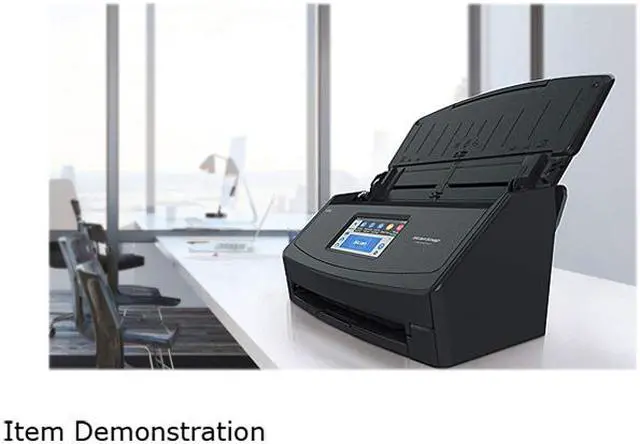 Alt view image 5 of 5 - Fujitsu ScanSnap iX1500 PA03770-B315 Touch Screen Sheet Fed Document Scanner Black For PC and MAC