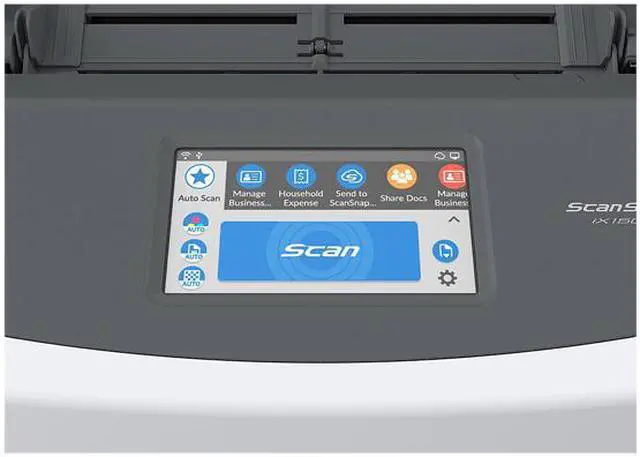 Alt view image 3 of 12 - Fujitsu ScanSnap iX1500 PA03770-B215 2 x Color CIS (1 x Front, 1 x Back) 600 x 600 dpi ADF (Automatic Document Feeder) / Manual Feed, Duplex Document Scanner