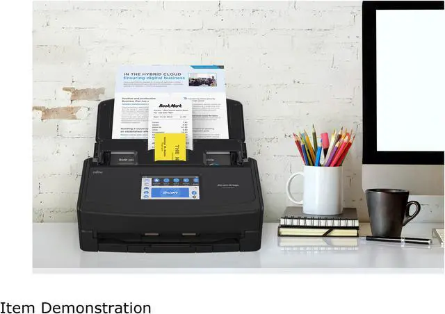 Alt view image 9 of 9 - Ricoh ScanSnap iX1600 Versatile Cloud Enabled Scanner, Black