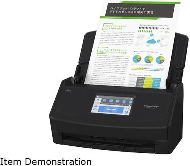 Alt view image 5 of 9 - Ricoh ScanSnap iX1600 Versatile Cloud Enabled Scanner, Black