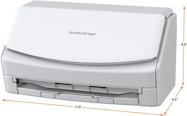 Ricoh ScanSnap iX1600 Versatile Cloud Enabled Scanner, White