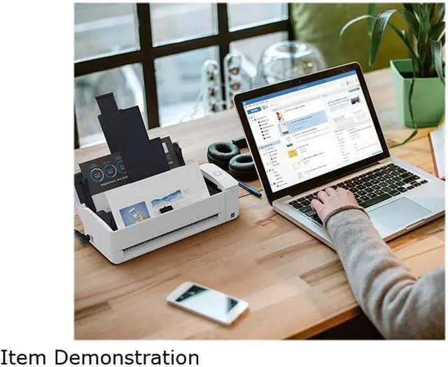 Alt view image 6 of 7 - Ricoh ScanSnap iX1300 Document Scanner - White