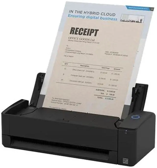 Alt view image 4 of 7 - Ricoh ScanSnap iX1300 Document Scanner - Black