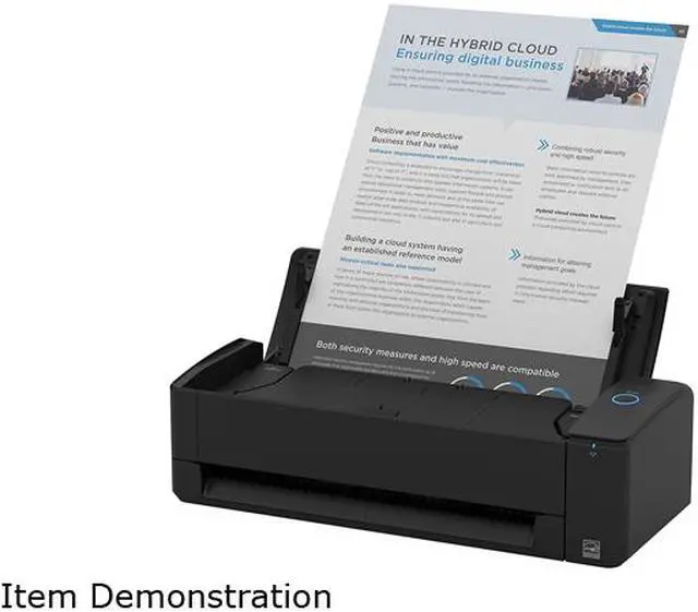 Alt view image 2 of 2 - Ricoh / Fujitsu ScanSnap iX1300 PA03805-B105-K CIS 600 dpi Duplex Document Scanner, Black, 3-PACK