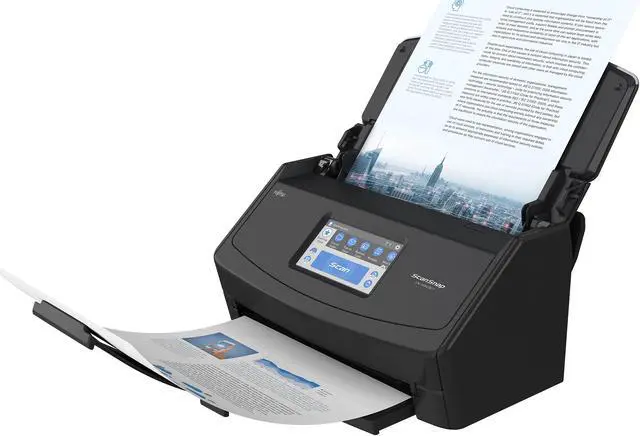 Alt view image 2 of 2 - Ricoh / Fujitsu ScanSnap iX1600 PA03770-B635-2YR Color CIS x 2 (Front x 1, Back x 1) 600 dpi ADF (Automatic Document Feeder) / Manual Feed, Duplex Document Scanner