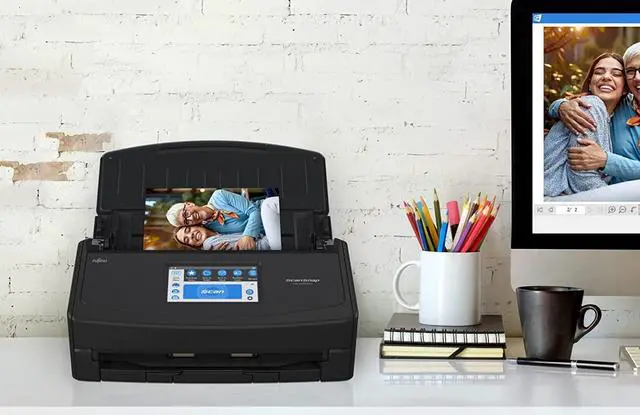 Alt view image 6 of 8 - Ricoh ScanSnap iX1600 Premium Color Duplex Document Scanner for Mac and PC with 4-Year Protection Plan, Black