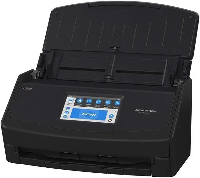 Alt view image 8 of 8 - Ricoh ScanSnap iX1600 Premium Color Duplex Document Scanner for Mac and PC with 4-Year Protection Plan, Black