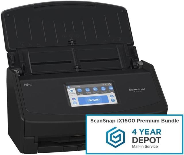 Fujitsu ScanSnap iX1500 Touch Screen Scanner for PC and Mac