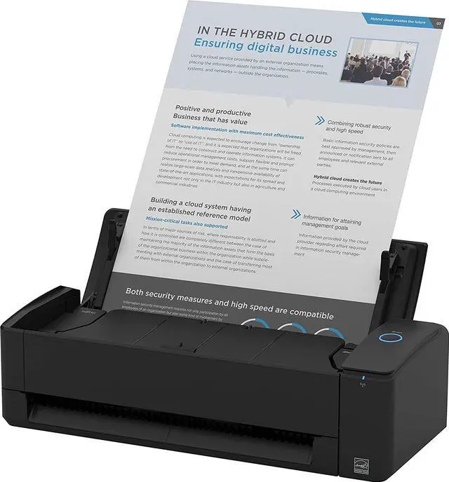 Main image of Ricoh ScanSnap iX1300 TAA Black Desktop Scanner - Compact Wireless or USB Double-Sided Color Document, Photo & Receipt Scanner with Auto Document Feeder and Manual Feeder for Mac or PC