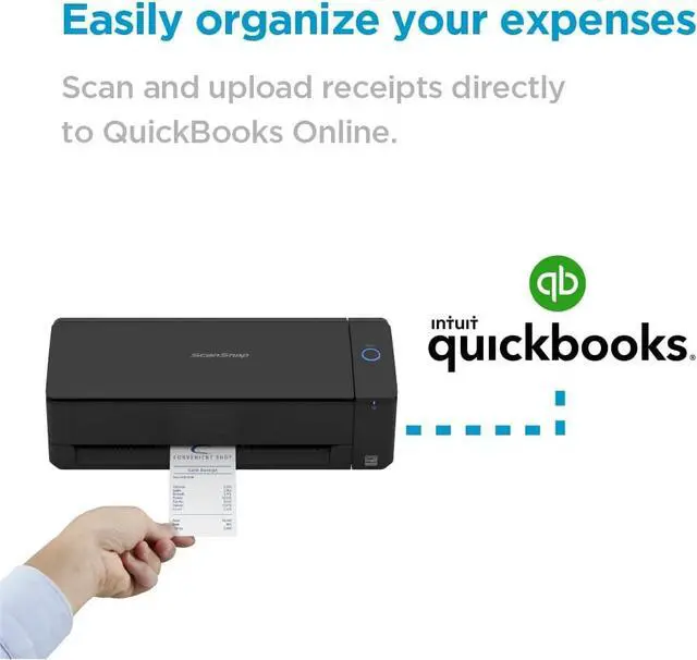 Alt view image 6 of 6 - Ricoh ScanSnap iX1300 TAA Black Desktop Scanner - Compact Wireless or USB Double-Sided Color Document, Photo & Receipt Scanner with Auto Document Feeder and Manual Feeder for Mac or PC