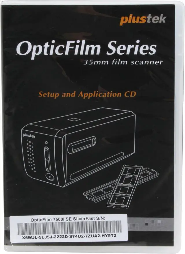 Alt view image 9 of 9 - Plustek OpticFilm 7500i SE 48bit CCD Single Pass 7200 x 7200 dpi Hardware Resolution Scanner