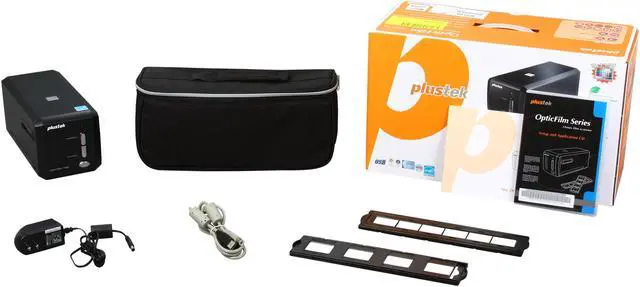 Alt view image 5 of 5 - Plustek OpticFilm 7600i AI Infrared 35mm Film and Slide Scanner (A28-BBM310-C)