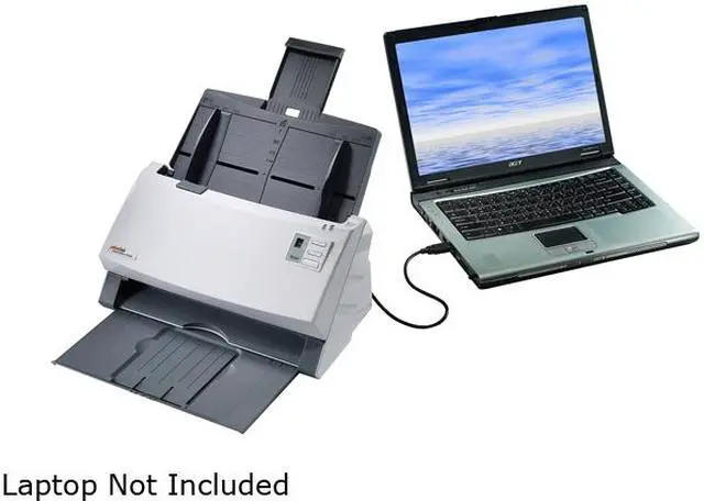 Alt view image 7 of 7 - Plustek SmartOffice PS406U (783064424530) Duplex 600 dpi Document Scanner