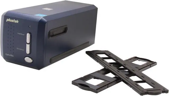Alt view image 7 of 7 - Plustek OpticFilm 8100 35mm Film and Slide Scanner with LaserSoft SilverFast SE Plus 8 Software