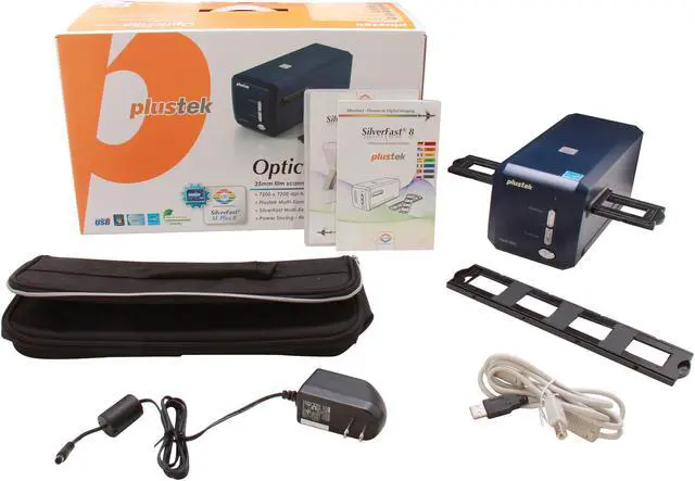 Alt view image 6 of 7 - Plustek OpticFilm 8100 35mm Film and Slide Scanner with LaserSoft SilverFast SE Plus 8 Software