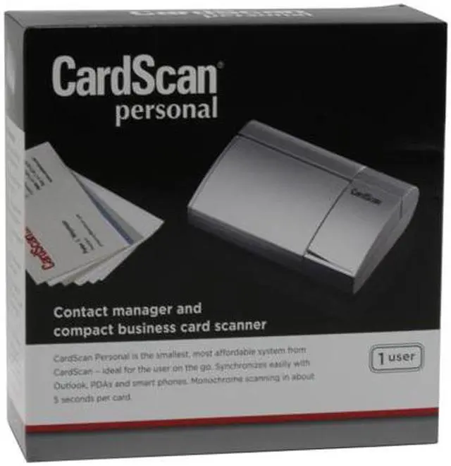 Alt view image 9 of 9 - CardScan PERSONAL V8 Card Scanner