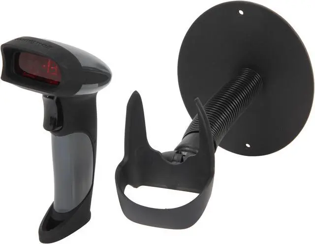 Main image of Honeywell MK9590-61A38-A Barcode Reader (Grey) - Cable and Flexible Stand Included