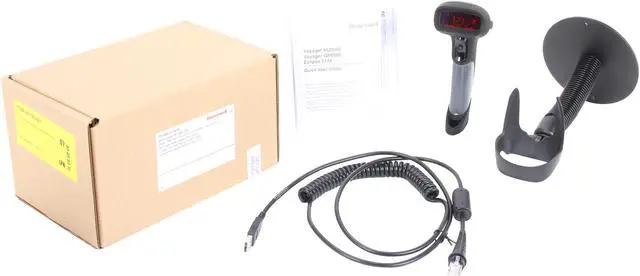 Alt view image 7 of 7 - Honeywell MK9590-61A38-A Barcode Reader (Grey) - Cable and Flexible Stand Included