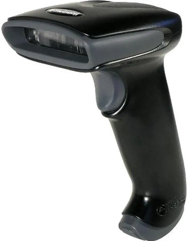 Main image of Honeywell Hyperion 1300g Wired Light Industrial Linear-imaging 1D Barcode Scanner, RS232/USB/KBW/IBM, USB Kit, Black - 1300G-2USB