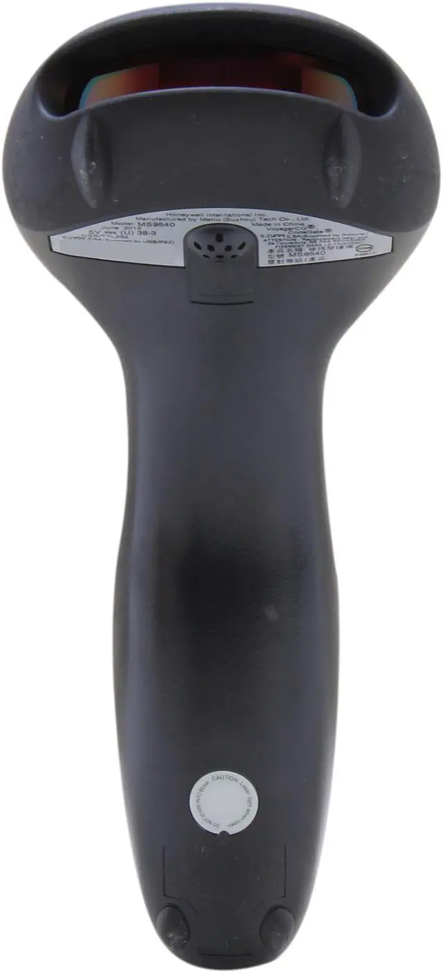 Alt view image 3 of 4 - Honeywell MS9540-38-3 VoyagerCG MS9540 Bar Code Reader - Scanner Only (Black), Low Speed USB Special Order Only, non-returnable