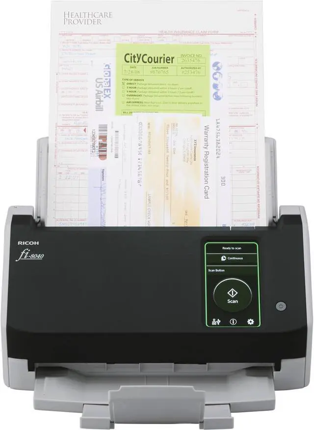 Alt view image 4 of 4 - Ricoh fI-8040 TAA