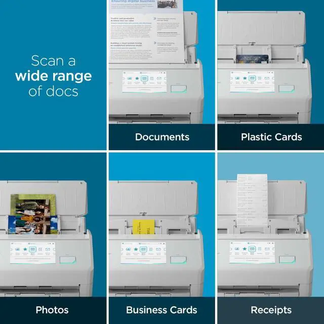 Alt view image 8 of 10 - Ricoh ScanSnap iX2500 Sheet Fed Document Scanner (PA03860-B105)