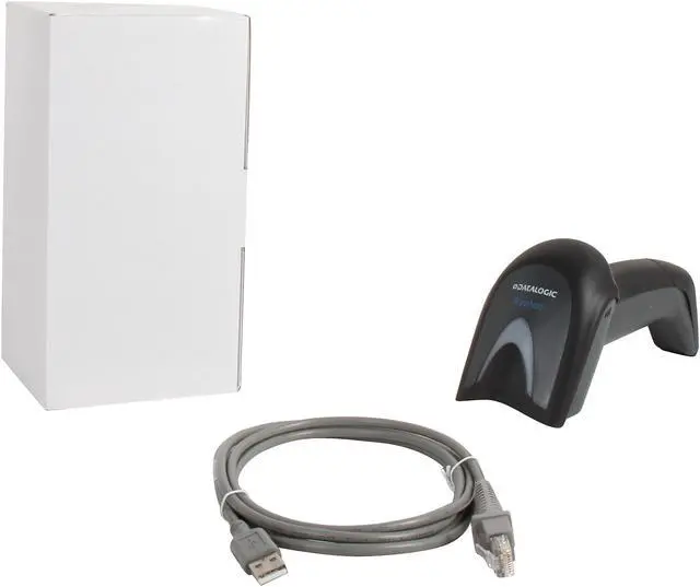 Alt view image 5 of 5 - Datalogic Gryphon GD4130 General Purpose Corded Handheld Linear Imager Barcode Reader, USB/RS-232/KBW/Wand, USB Kit, Black - GD4130-BKK1