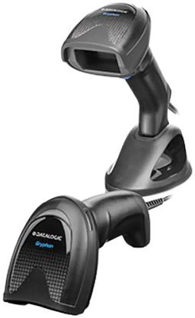 Alt view image 3 of 3 - Datalogic Gryphon I GD4520, Kit, 2D Mpixel Imager, USB-only, Black (Kit includes Scanner, All in One Permanent Base and USB Cable 90A052258)