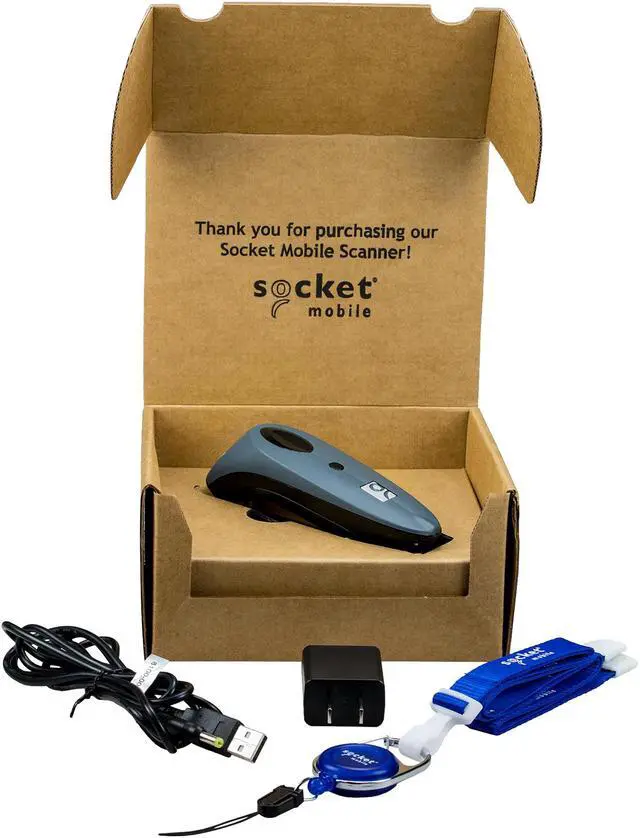 Alt view image 4 of 4 - Socket Mobile CHS 7Ci 1D Imager Barcode Scanner with Bluetooth, Gray - CX2870-1409