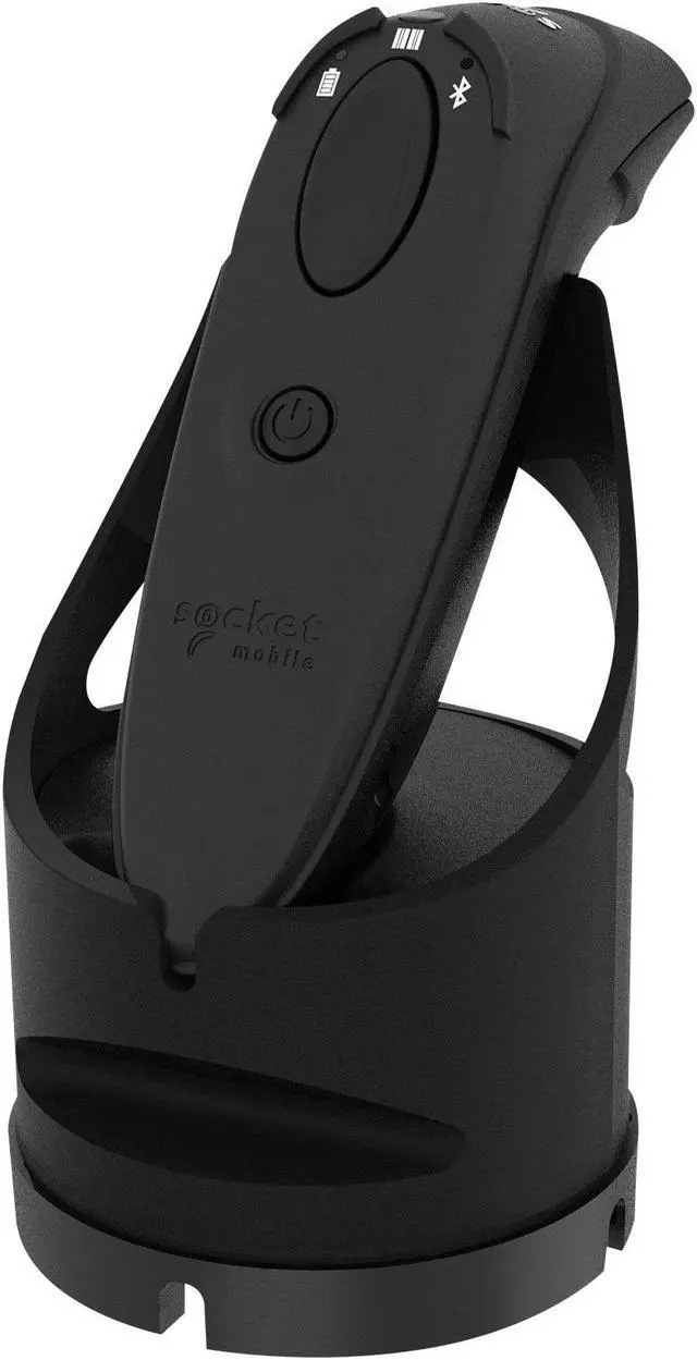 Alt view image 4 of 5 - Socket CX3780-2540 Mobile DuraScan D730, Laser Barcode Scanner, Black & Charging Dock - Wireless Connectivity
