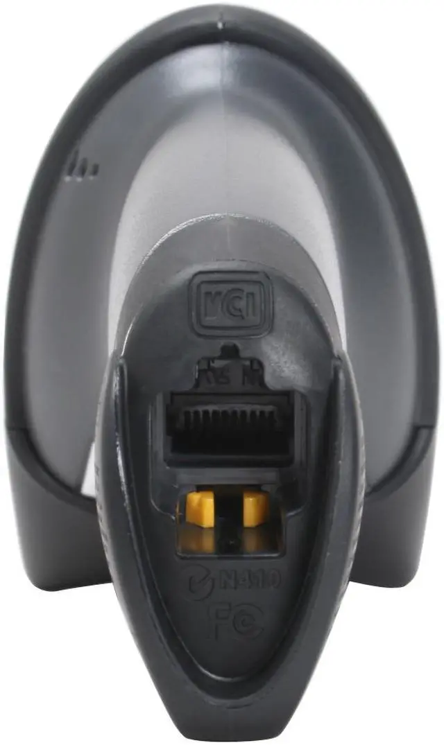 Alt view image 6 of 9 - Zebra Symbol LS2208 Corded Handheld 1D Laser Barcode Scanner, USB, RS232, KBW, TGCS (IBM) 46XX over RS485, USB Kit, Black - LS2208-SR20007R-NA