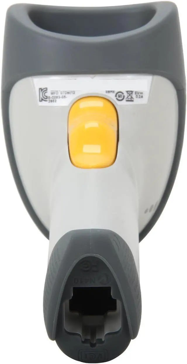 Alt view image 5 of 5 - Zebra (Motorola) Symbol LS2208-1AZU0300SR Barcode Scanner (White) - PoweredUSB Kit, Cable Included