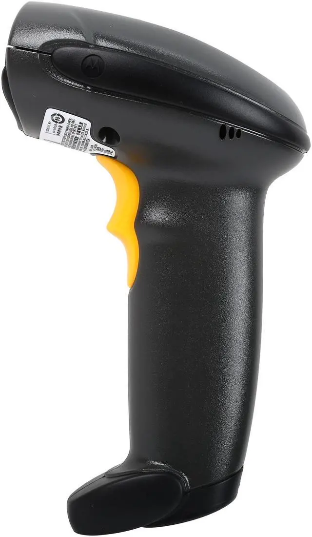 Alt view image 5 of 8 - Zebra (Motorola) Symbol LS4208-SBZU0100SR Handheld Bar Code Reader (Black) - Includes USB Cable, Intellistand
