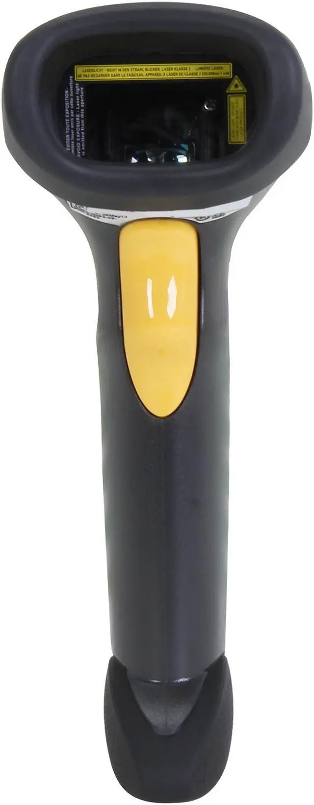 Alt view image 2 of 8 - Motorola LS2208 Barcode Scanner (Black) - Scanner Only